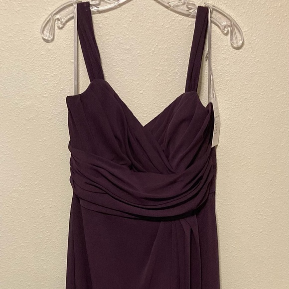 3 Plum Wtoo Bridesmaid Dresses Size 0, 4 & 14 - Picture 8 of 10